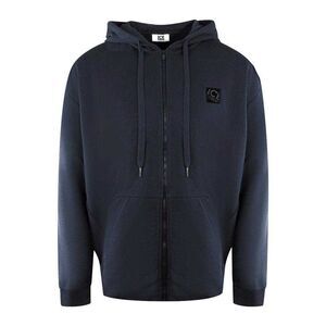 Ice Iceberg Mens Full Zip Hoodie / Navy